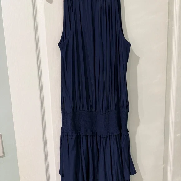 NWT Ramy Brook Rubie Dress, Navy Sz M - Picture 3 of 4